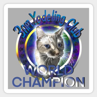 3am Yodeling Club World Champion Sticker